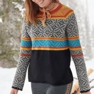 Sundance Women’s Emily Jane Pullover Lambswool Blend Sweater Size Small